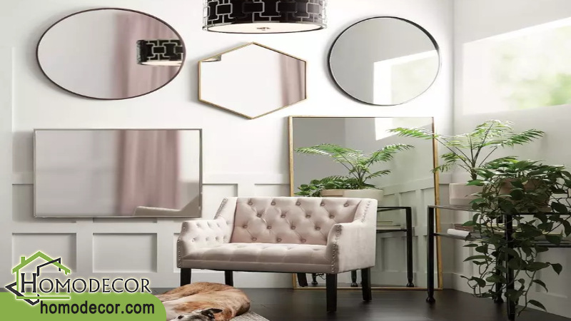 روشن تر کردن فضا با آینه 